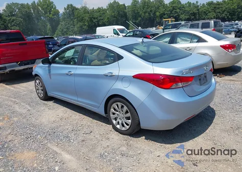 2012 Hyundai Elantra Gls/Limited z USA, uszkodzony, nr VIN KMHDH4AEXCU430400